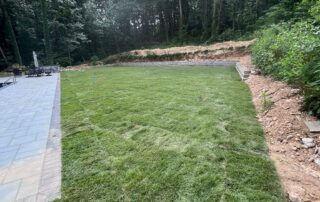 Long island sod installation project